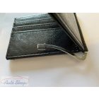 BMW bőr irattartó pénz csipesszel