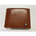 BMW bőr pénztárca barna