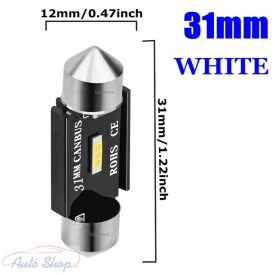 C5W C10W  CSP LED canbus 31mm autó izzó led 