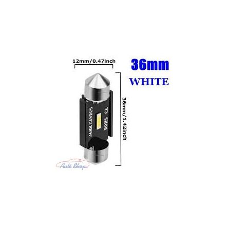 C5W C10W  CSP LED canbus 36mm autó izzó led 