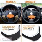 BMW F01 F10 F11 F12 F07 kormány króm betét