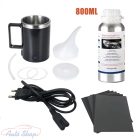 Fényszóró felújító szett, “gőzköcsög” , Lámpa alkatrész ,  Javító szettek 800ml