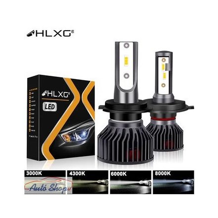 H7 LED IZZÓ CANBUS 200000 Lumen 400W, 6000K , 3570 CSP chip