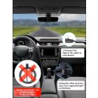 Autós kamera 4K UHD felvétellel, autós kamera DVR, éjjellátó videorögzítő, beépített Wi-Fi, GPS, 24 órás parkolás funkcióval  64gb éjjellátó tolatókamera