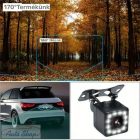 Éjjellátó 12 LED-es Autós HD CCD Első Nézet Szögletű Hátsó Kamera RV Parkolási Segéd, Parkolási segítség,Hátsó látási rendszer,Nagyfelbontású