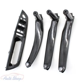   BMW E70 , E71 X5-X6 Carbon ajtóbehúzó kapaszkodó  4db-os Szett ,  nem behajtós tükrös