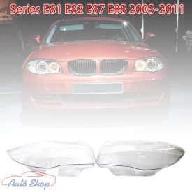   BMW 1 E87/E81/E82/E88 04-11 Első lámpa búra szett, lámpabúra fényszóró búra Minőségi termék  BMW  lámpa alkatrészek, 1 széria fényszóró búra