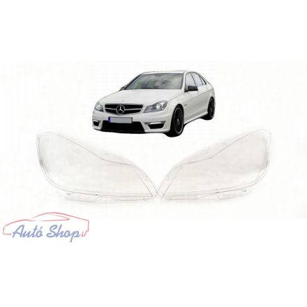 Mercedes W204 C-Class lámpabúra, lámpa búra fényszóró búra 2010-2014