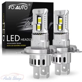   TOAUTO LED lámpa izzó  100W 20000LM  LED fényszóró Canbus 36 CSP autó magas teljesítményű izzók automatikus ventilátoros turbólámpákkal H4 9005 9006 H11 H7 LED
