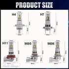 TOAUTO LED lámpa izzó  100W 20000LM  LED fényszóró Canbus 36 CSP autó magas teljesítményű izzók automatikus ventilátoros turbólámpákkal H4 9005 9006 H11 H7 LED