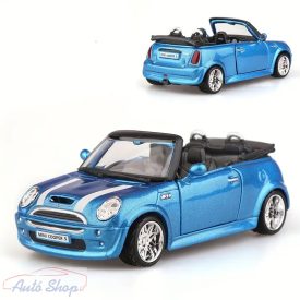   Mini Cooper S Cabriolet 1:32 Kék modellautó modell autó Minőségi termék