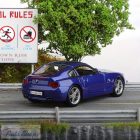 BURAGO BMW Z4  - 1:32 1/32 Kék modellautó modell autó Minőségi termék