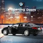 BMW G30 M550I  - 1:36 1/36 Fekete modellautó modell autó Minőségi termék