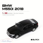 BMW G30 M550I  - 1:36 1/36 Fekete modellautó modell autó Minőségi termék