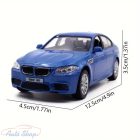 MAKEDA BMW F10 M5  - 1:36 1/36 Fehér modellautó modell autó Minőségi termék