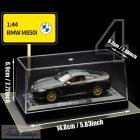 MAKEDA BMW M850i  - 1:44 1/44 Fekete modellautó modell autó  ajándék tároló doboz Minőségi termék