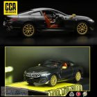 MAKEDA BMW M850i  - 1:44 1/44 Fekete modellautó modell autó  ajándék tároló doboz Minőségi termék