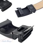 BMW Minőségi  férfi bőr öv nadrág szíj fém csattal 