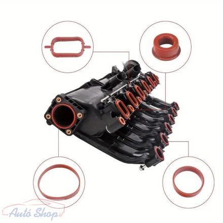 Szívósor, Intake manifold Tömítés szett PA66 GF30 30D, 35D Szervíz alkatrész 