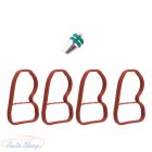 BMW F20 F21 F40 F22 F23 F44 F45 F46 F30 F31 F34 F32 F33 F36 G20 G21 G22 G23 G26 G28 G30  B37 B47 szívósor szívócsatorna dugó tömítés