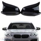 BMW F10 F11 M style visszapillantó tükör borítás, fényes fekete Visszapillantó Tükör Borítások