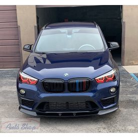   BMW F45,F46,F40,F52,F48,F39,G29  1,2,X1,X2,Z4 M style visszapillantó tükör borítás, fényes fekete