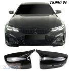 BMW G30 , G31 , G38 , G11 , G20 , G12 , G22 , G23 , G26  M style visszapillantó tükör borítás, fényes fekete 