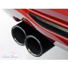 BMW F30,F31,F32,F34 M-es fekete króm kipufogó vég pár.