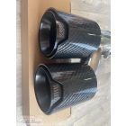 BMW M -es Kipufogóvég /// karbon /// 65-60mm bemenet, 2 x 93mm kimenet  F10/F11 535i/535d M5-Style M Performance Carbon